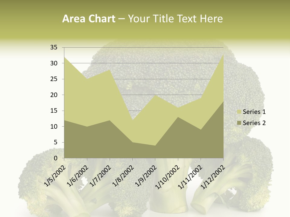 A Broccoli Powerpoint Presentation Is Shown PowerPoint Template