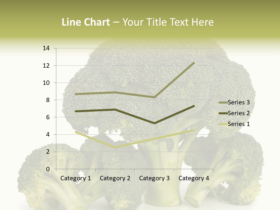 A Broccoli Powerpoint Presentation Is Shown PowerPoint Template