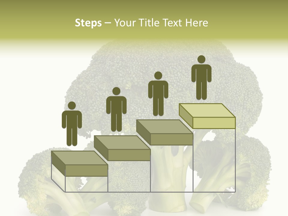 A Broccoli Powerpoint Presentation Is Shown PowerPoint Template