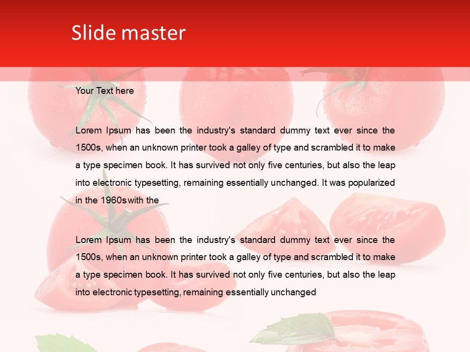 Perfection Lobule Simplicity PowerPoint Template