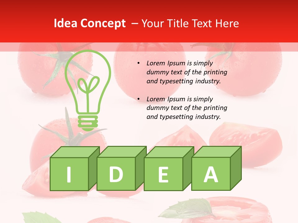 Perfection Lobule Simplicity PowerPoint Template