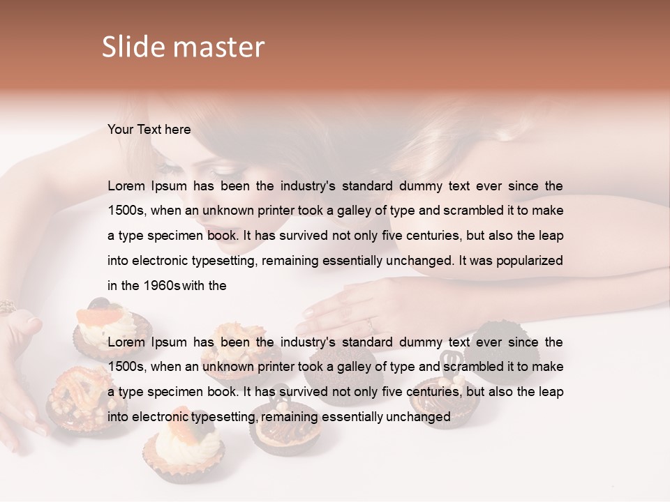 Candies Delicious Hungry PowerPoint Template