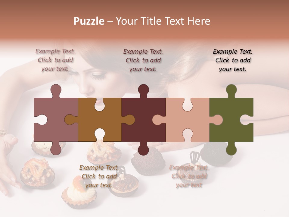 Candies Delicious Hungry PowerPoint Template