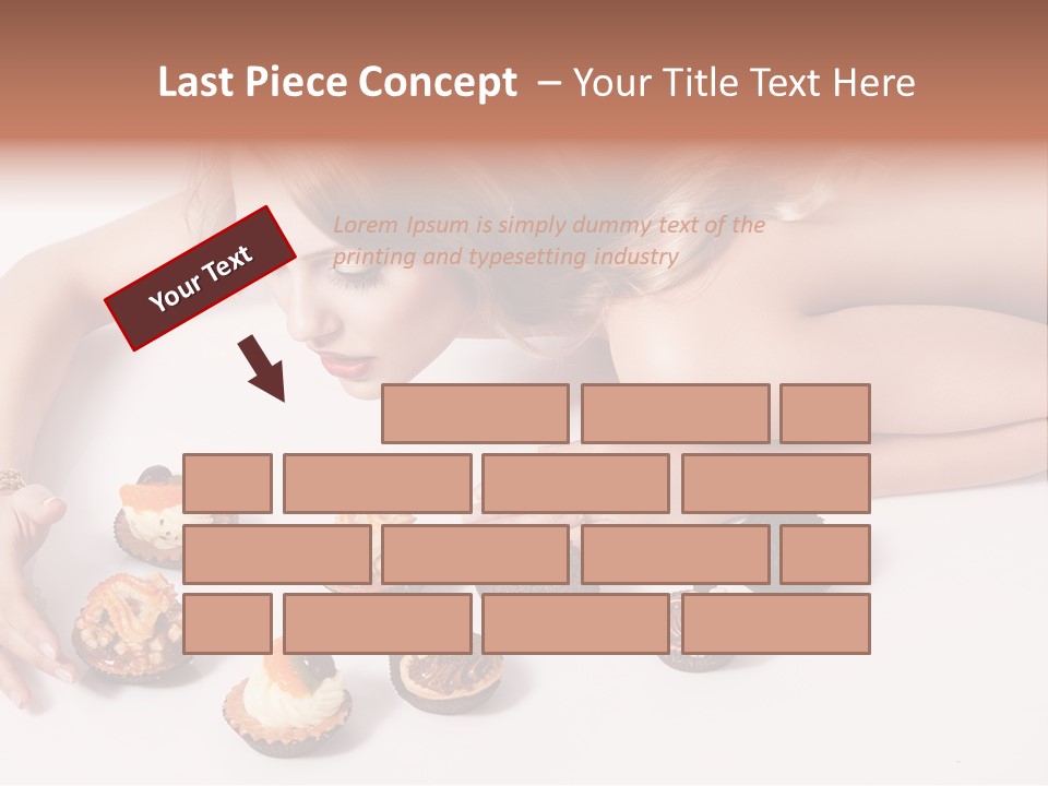 Candies Delicious Hungry PowerPoint Template