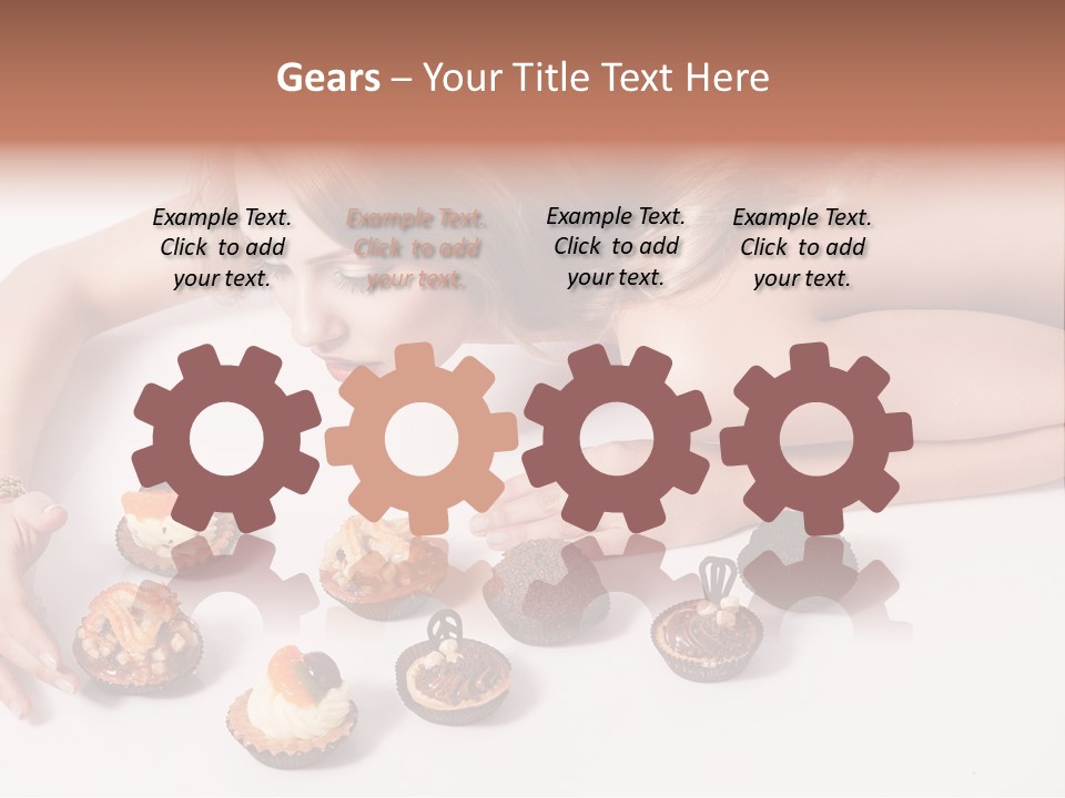 Candies Delicious Hungry PowerPoint Template