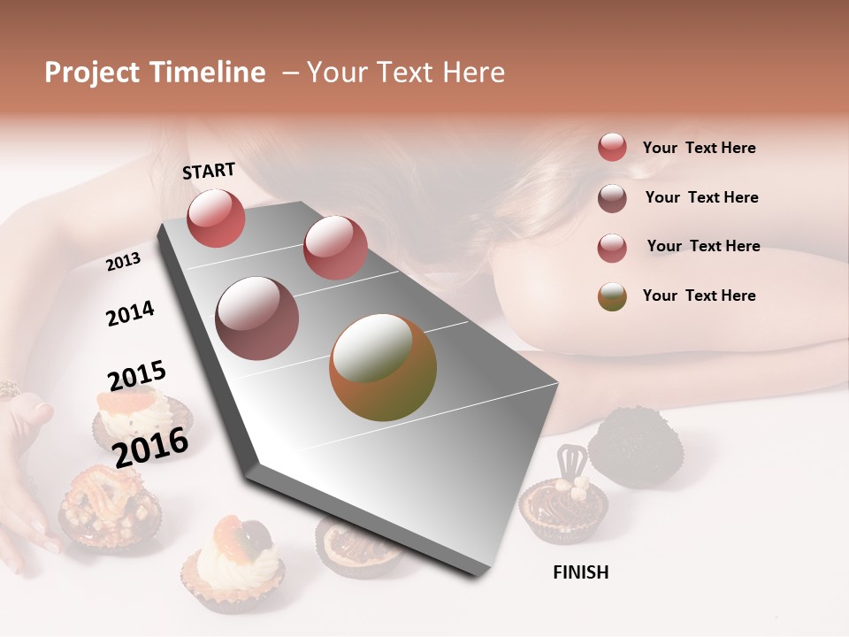 Candies Delicious Hungry PowerPoint Template