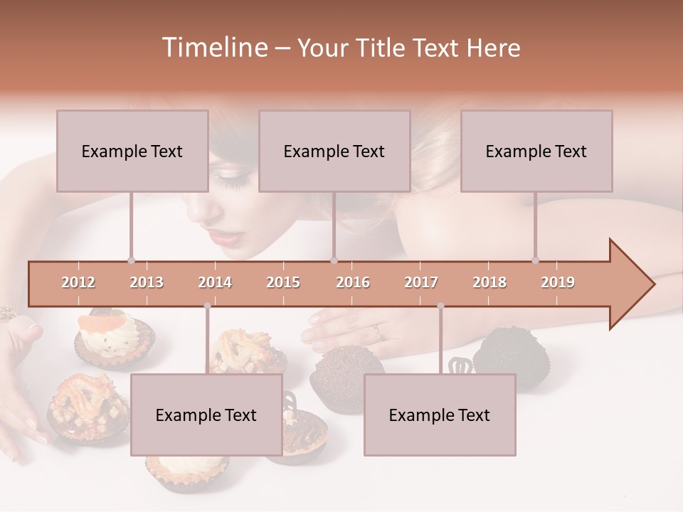 Candies Delicious Hungry PowerPoint Template