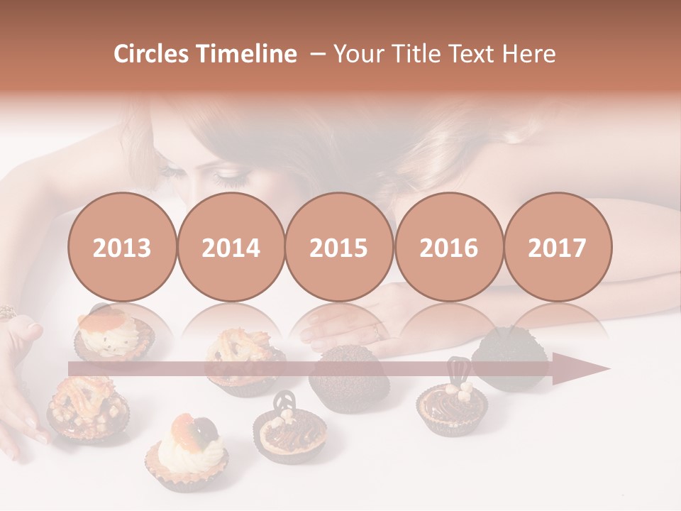 Candies Delicious Hungry PowerPoint Template