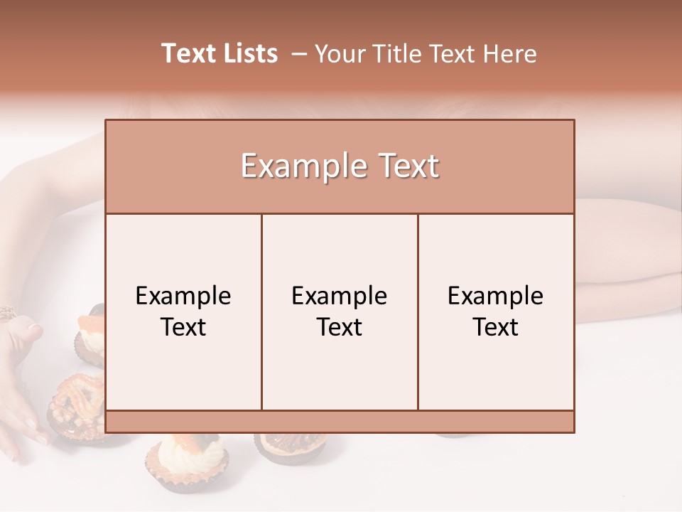 Candies Delicious Hungry PowerPoint Template