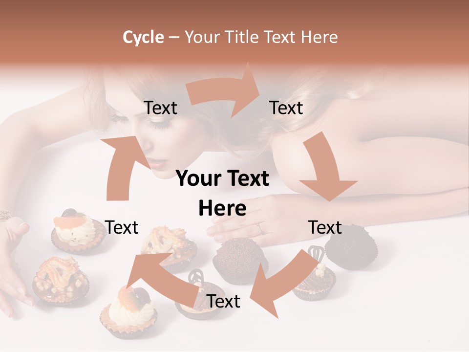 Candies Delicious Hungry PowerPoint Template