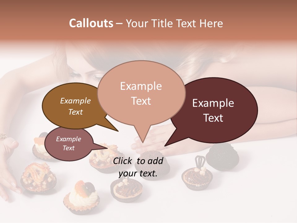 Candies Delicious Hungry PowerPoint Template