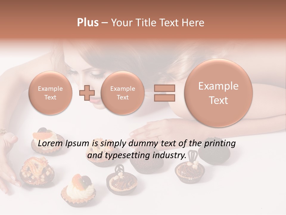Candies Delicious Hungry PowerPoint Template