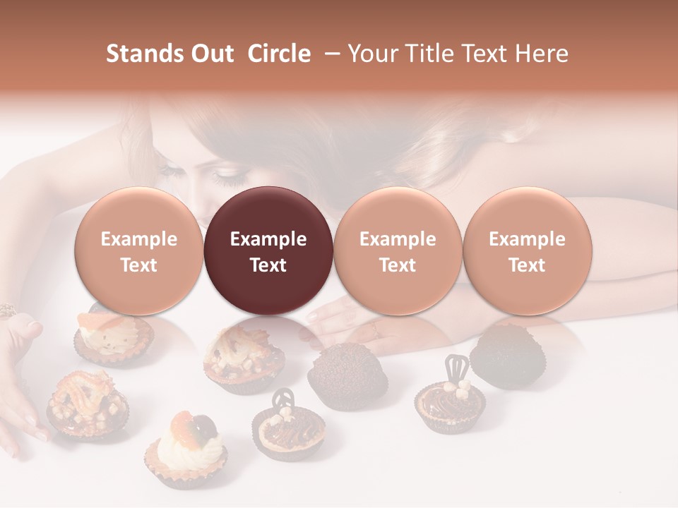 Candies Delicious Hungry PowerPoint Template