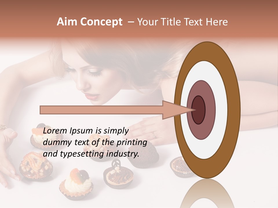 Candies Delicious Hungry PowerPoint Template