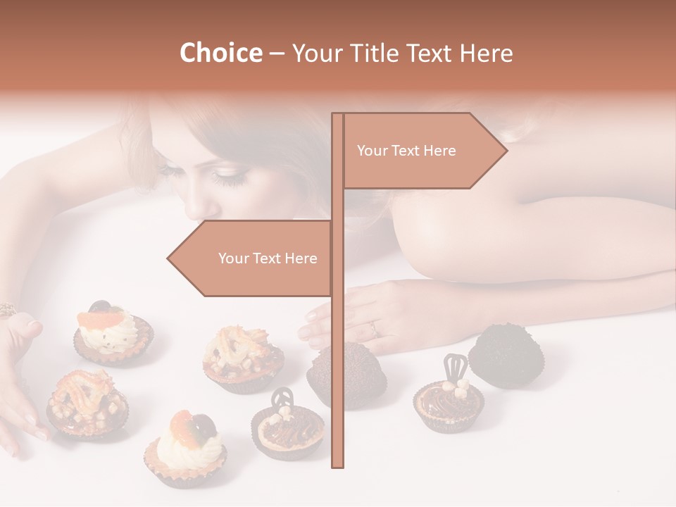 Candies Delicious Hungry PowerPoint Template