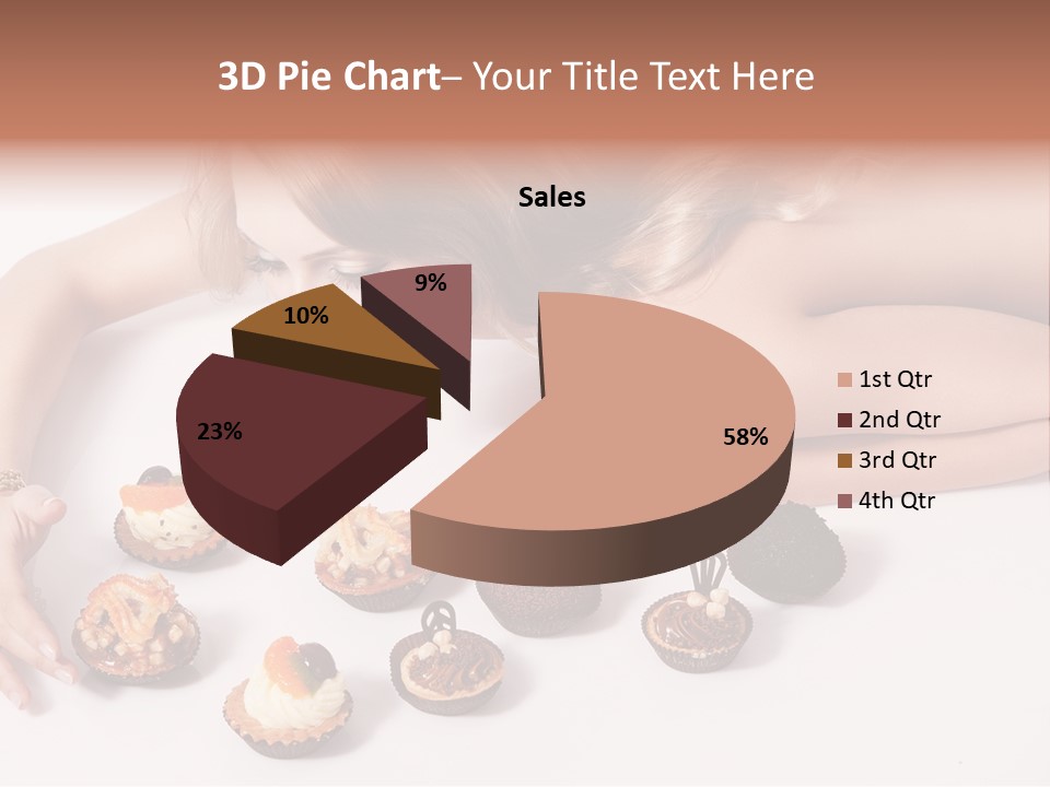 Candies Delicious Hungry PowerPoint Template