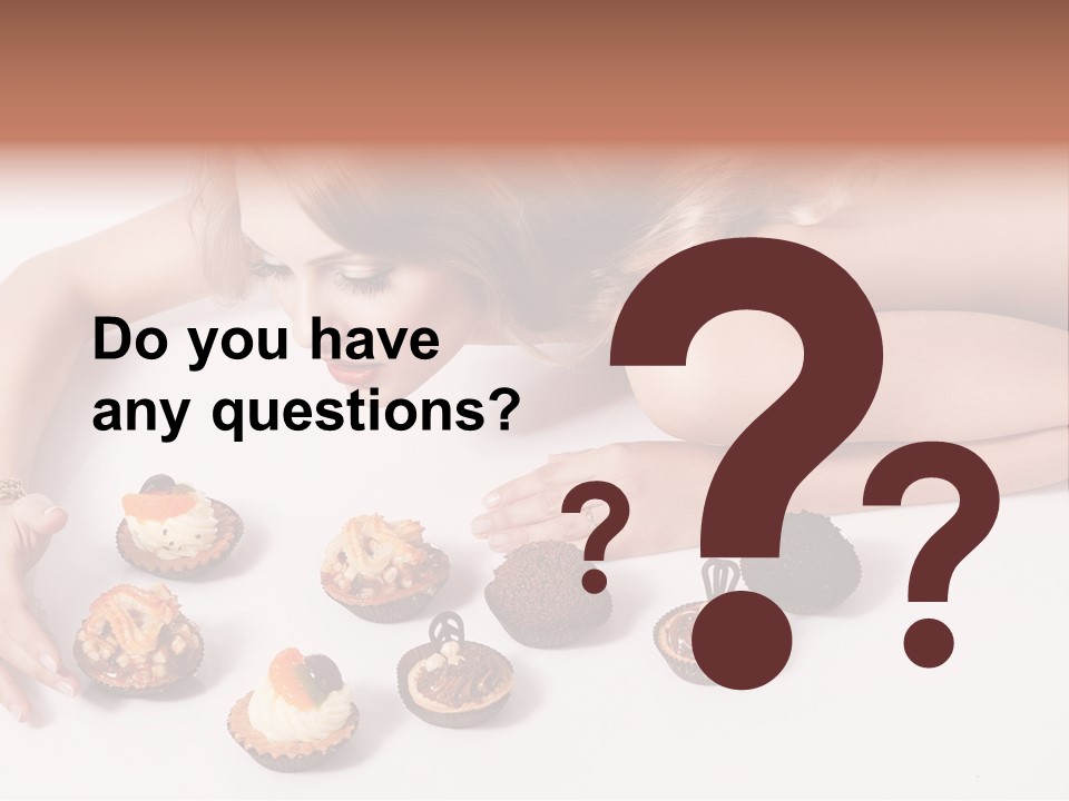 Candies Delicious Hungry PowerPoint Template