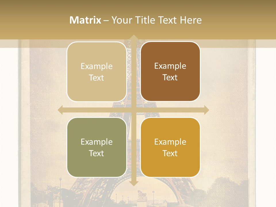 Banchina Grunge Venezia PowerPoint Template