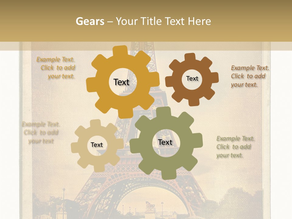 Banchina Grunge Venezia PowerPoint Template