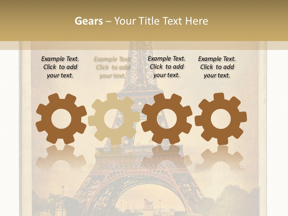 Banchina Grunge Venezia PowerPoint Template