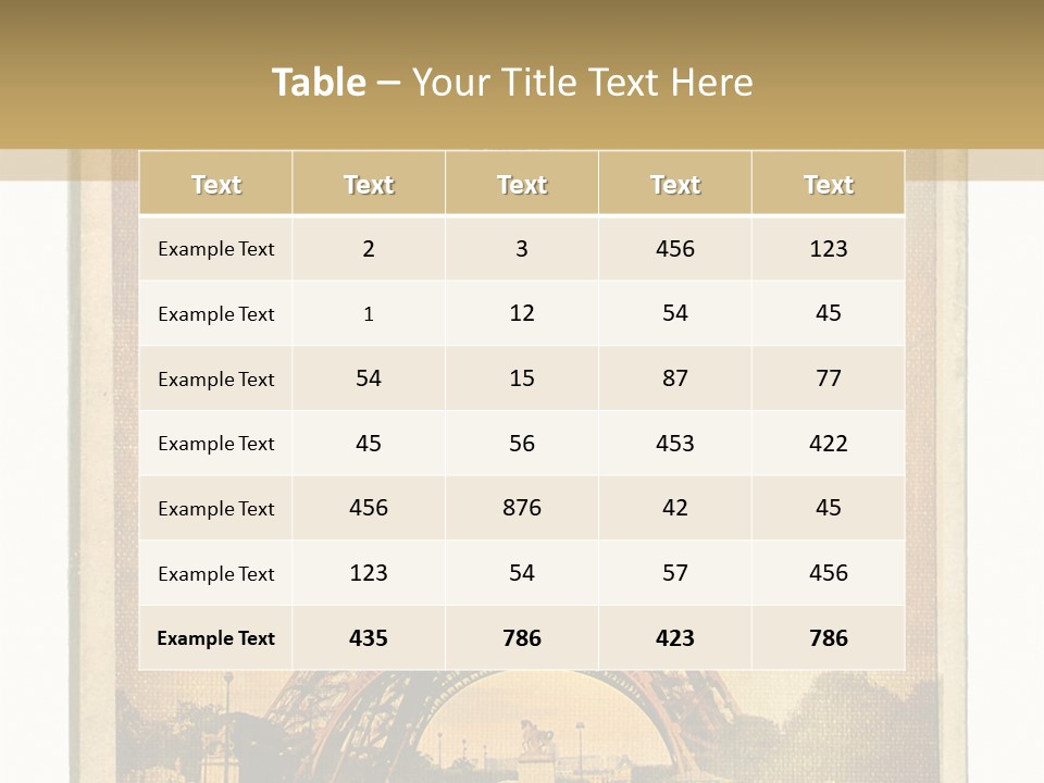 Banchina Grunge Venezia PowerPoint Template