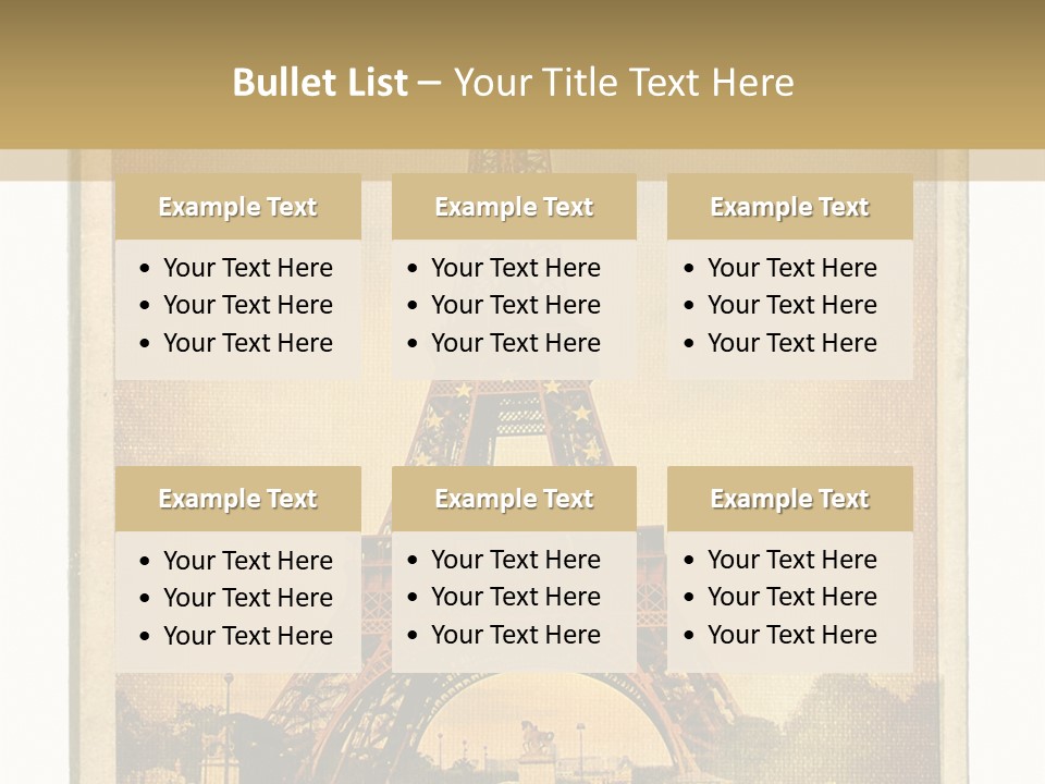Banchina Grunge Venezia PowerPoint Template