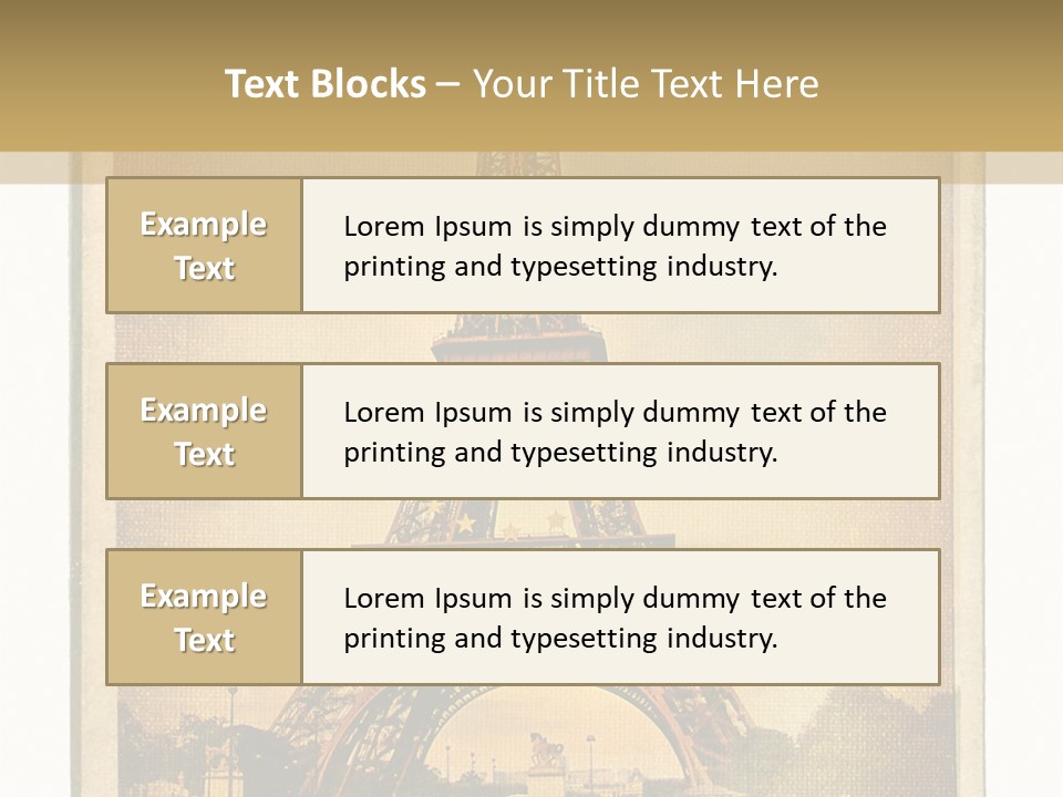 Banchina Grunge Venezia PowerPoint Template