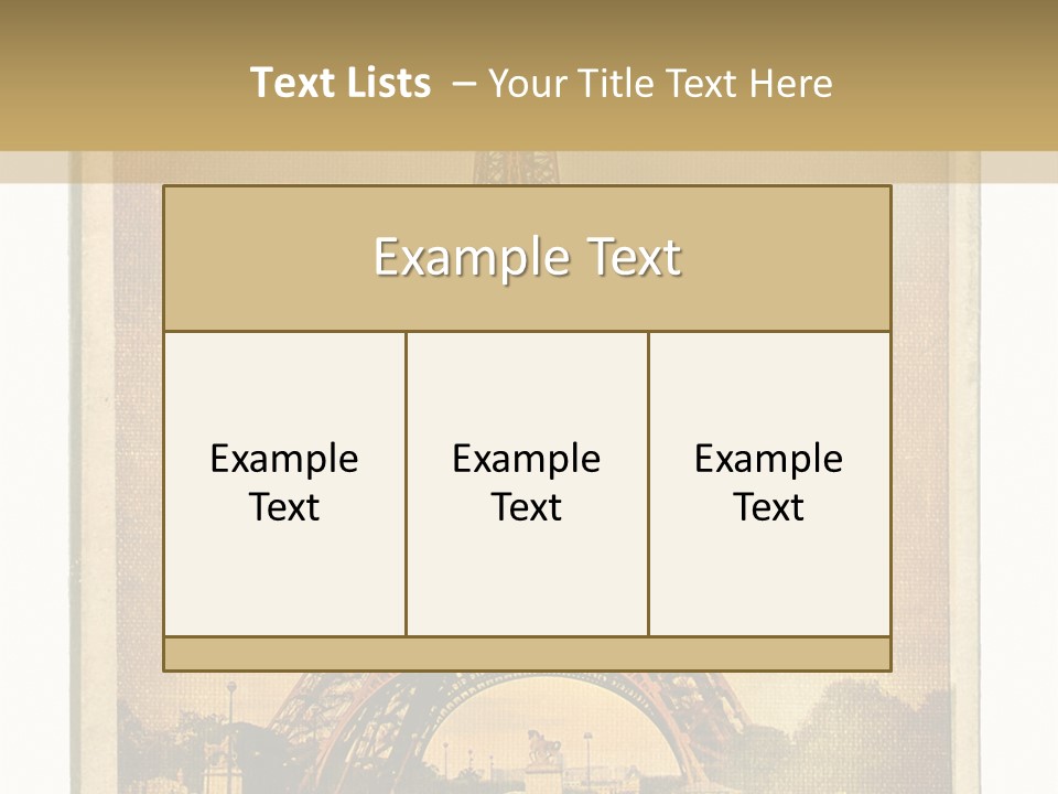 Banchina Grunge Venezia PowerPoint Template