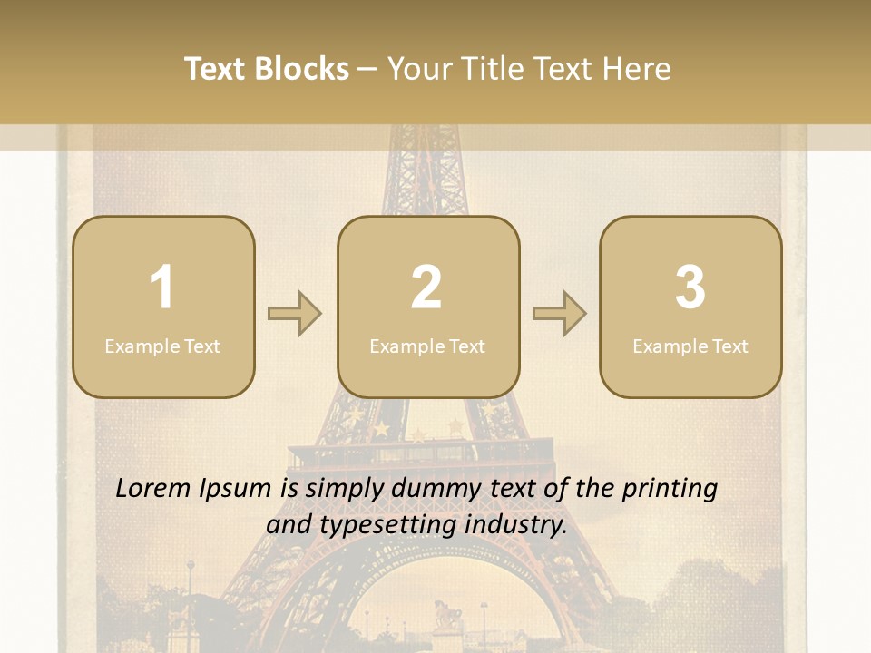 Banchina Grunge Venezia PowerPoint Template