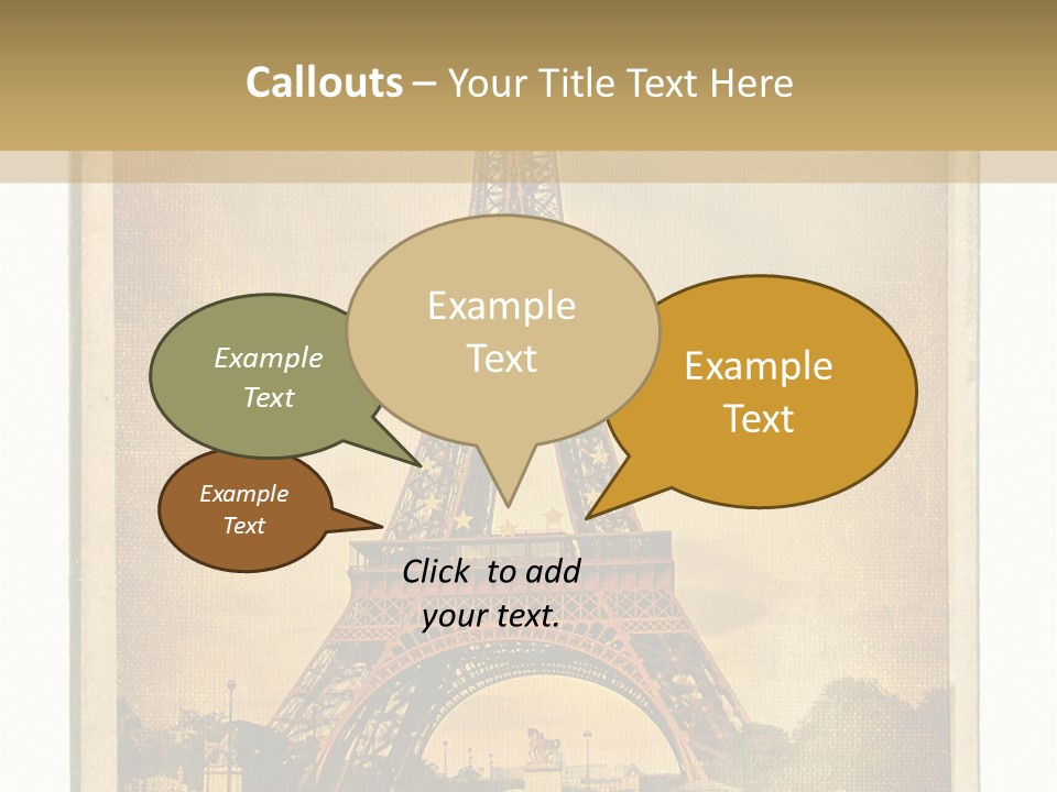 Banchina Grunge Venezia PowerPoint Template