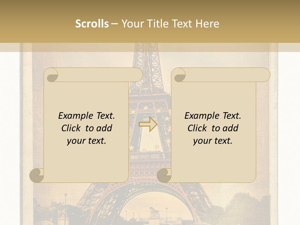 Banchina Grunge Venezia PowerPoint Template