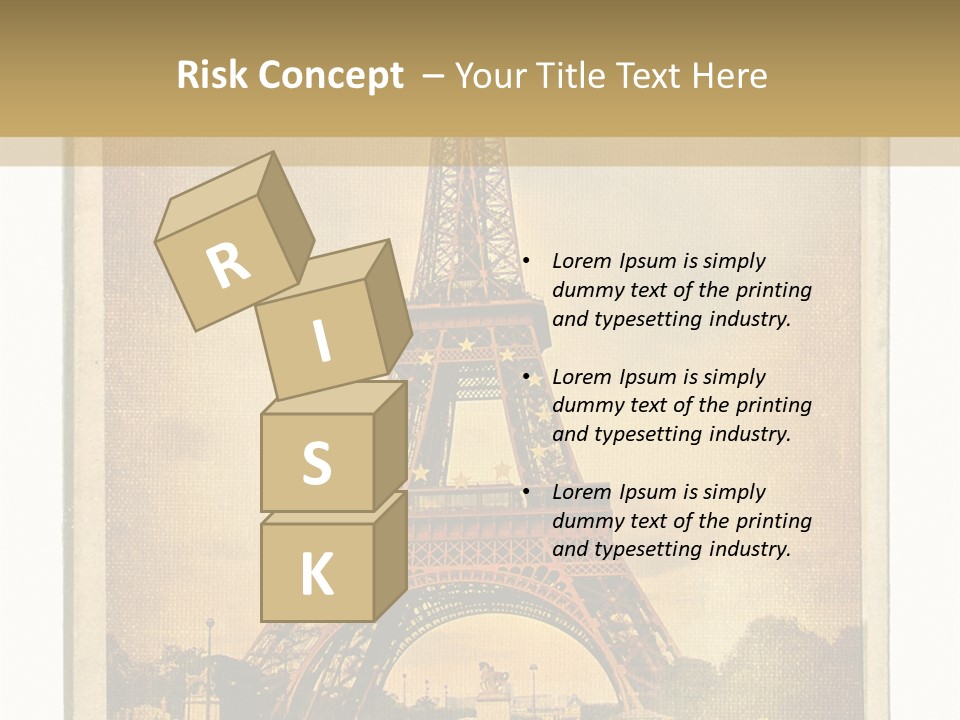 Banchina Grunge Venezia PowerPoint Template