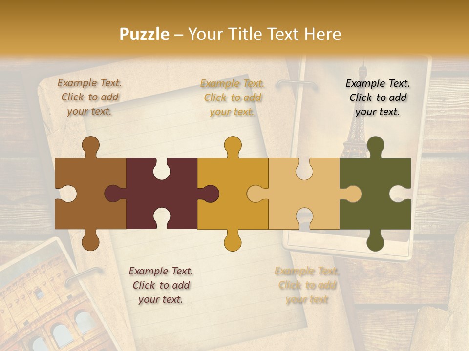 Panorama Isola Piazza Dei Miracoli PowerPoint Template