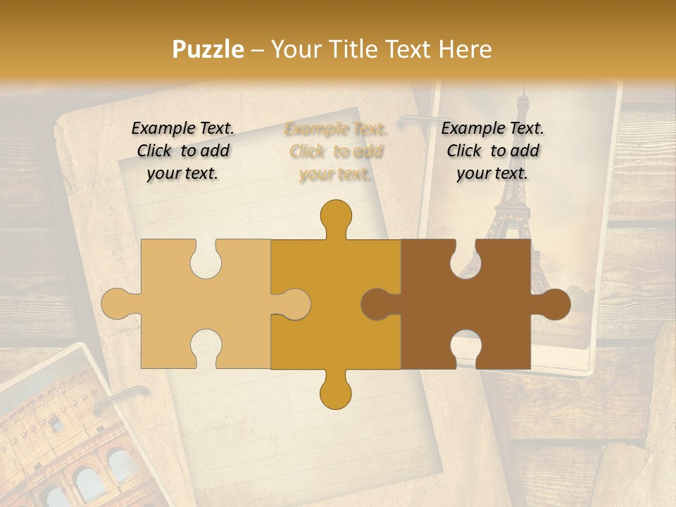 Panorama Isola Piazza Dei Miracoli PowerPoint Template