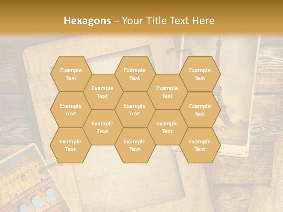 Panorama Isola Piazza Dei Miracoli PowerPoint Template