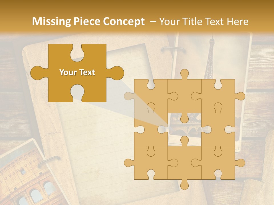 Panorama Isola Piazza Dei Miracoli PowerPoint Template