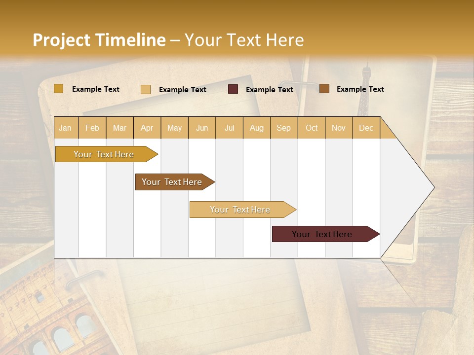 Panorama Isola Piazza Dei Miracoli PowerPoint Template