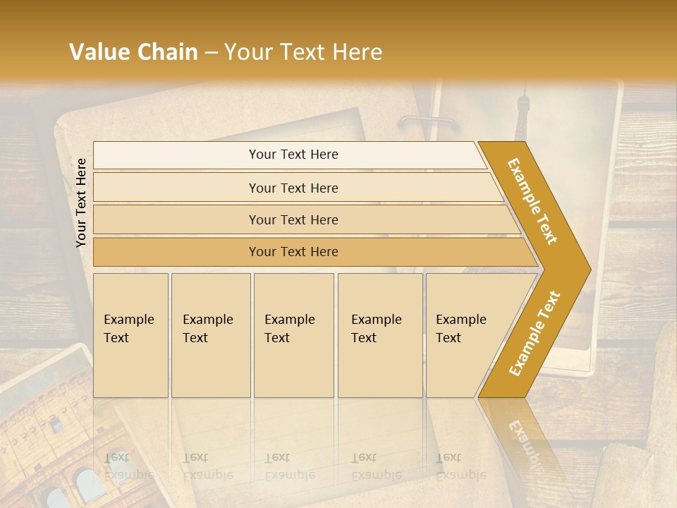 Panorama Isola Piazza Dei Miracoli PowerPoint Template