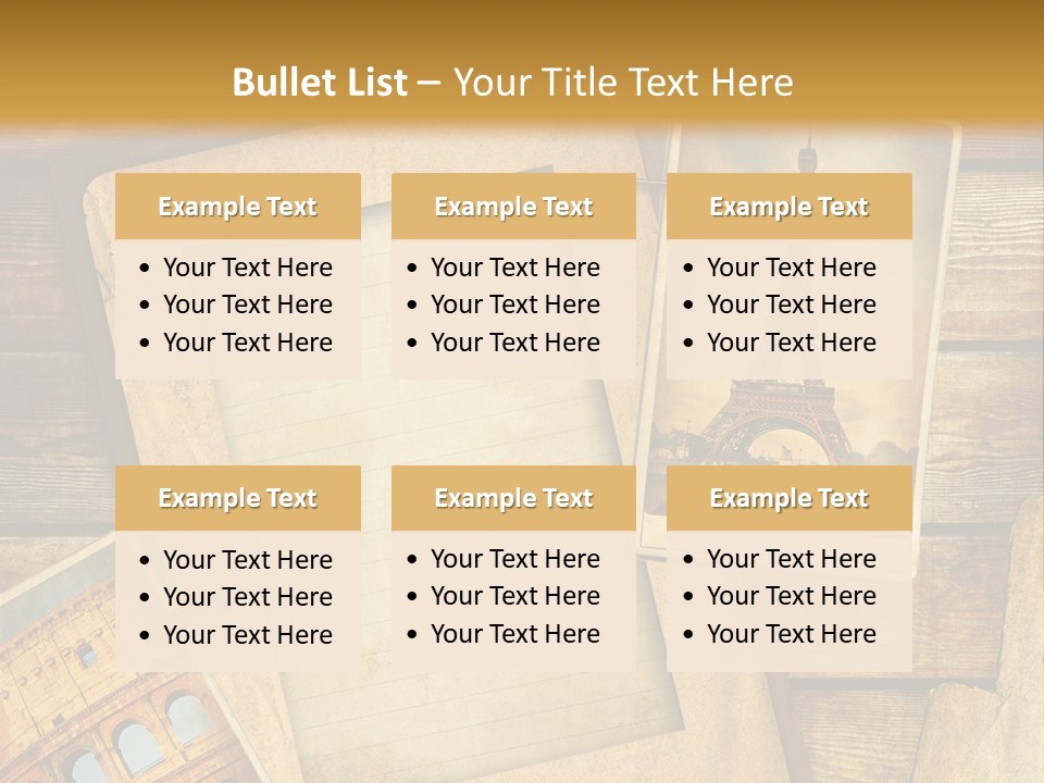 Panorama Isola Piazza Dei Miracoli PowerPoint Template