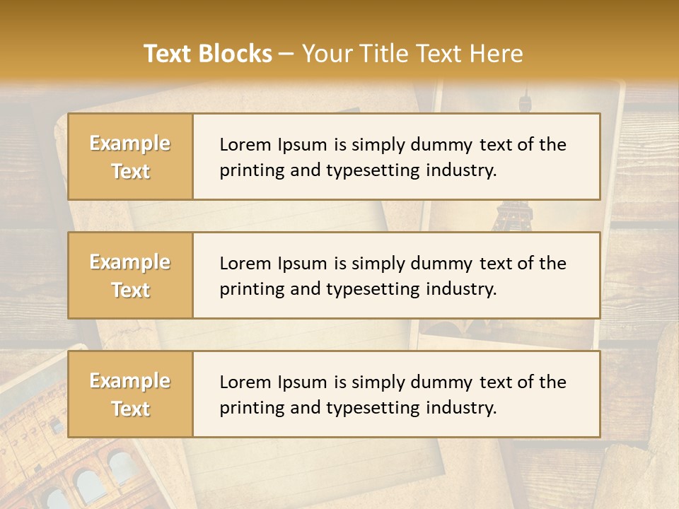 Panorama Isola Piazza Dei Miracoli PowerPoint Template