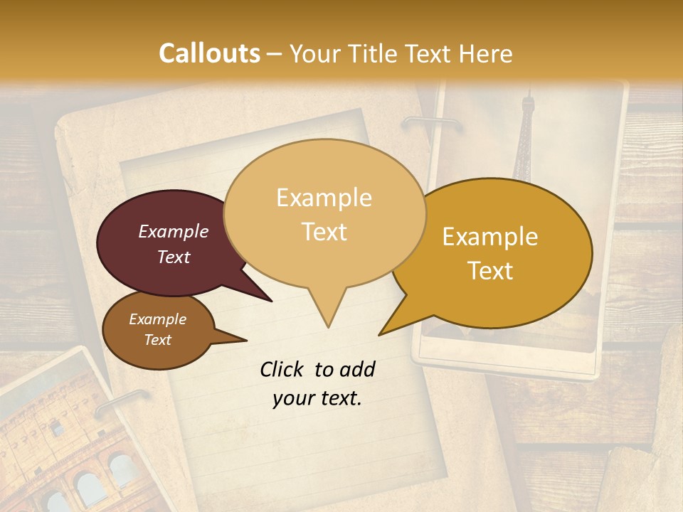 Panorama Isola Piazza Dei Miracoli PowerPoint Template