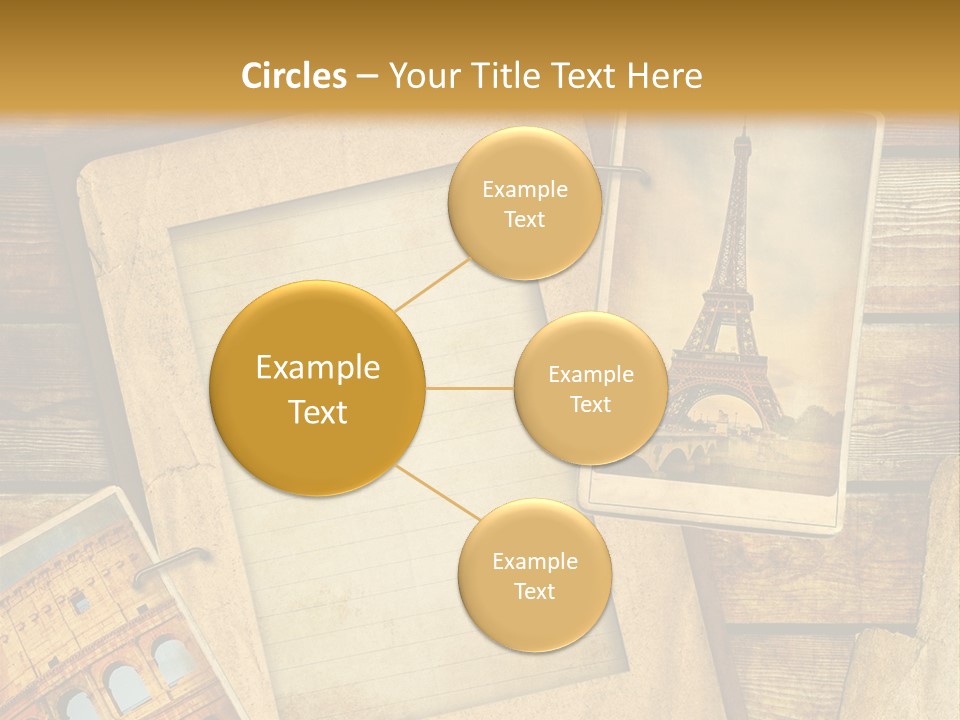 Panorama Isola Piazza Dei Miracoli PowerPoint Template