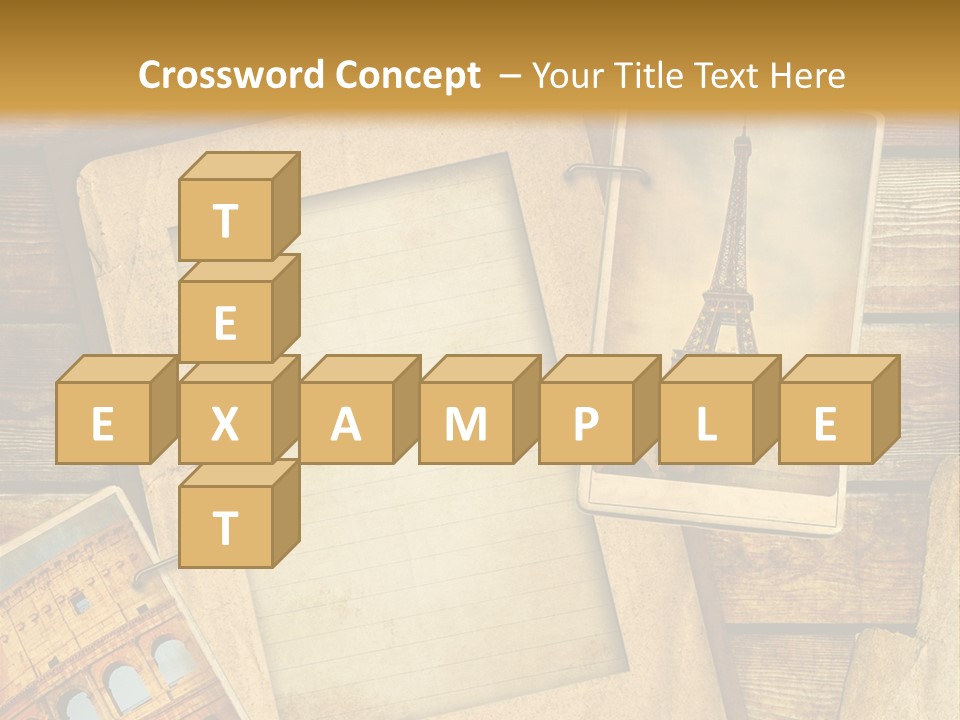 Panorama Isola Piazza Dei Miracoli PowerPoint Template