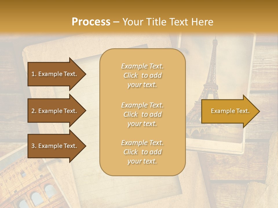 Panorama Isola Piazza Dei Miracoli PowerPoint Template