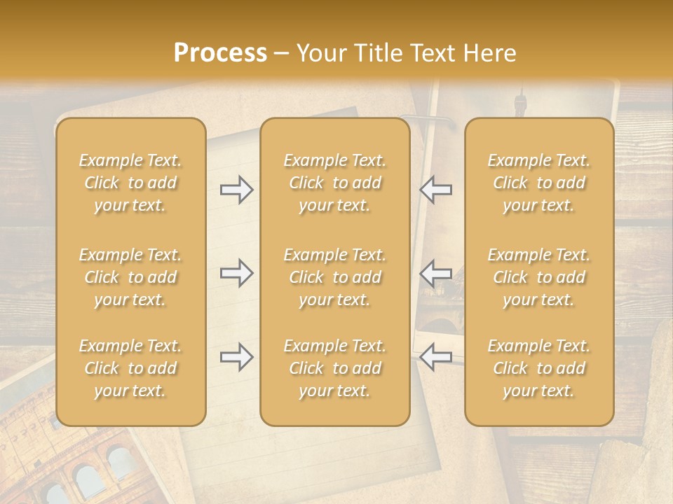 Panorama Isola Piazza Dei Miracoli PowerPoint Template