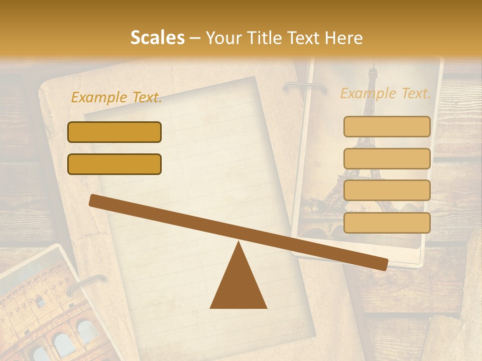 Panorama Isola Piazza Dei Miracoli PowerPoint Template
