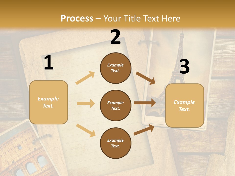 Panorama Isola Piazza Dei Miracoli PowerPoint Template