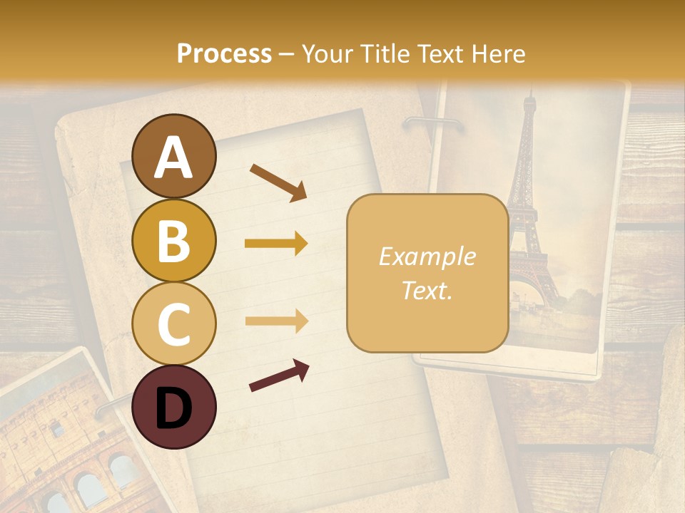 Panorama Isola Piazza Dei Miracoli PowerPoint Template