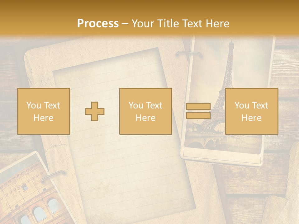 Panorama Isola Piazza Dei Miracoli PowerPoint Template