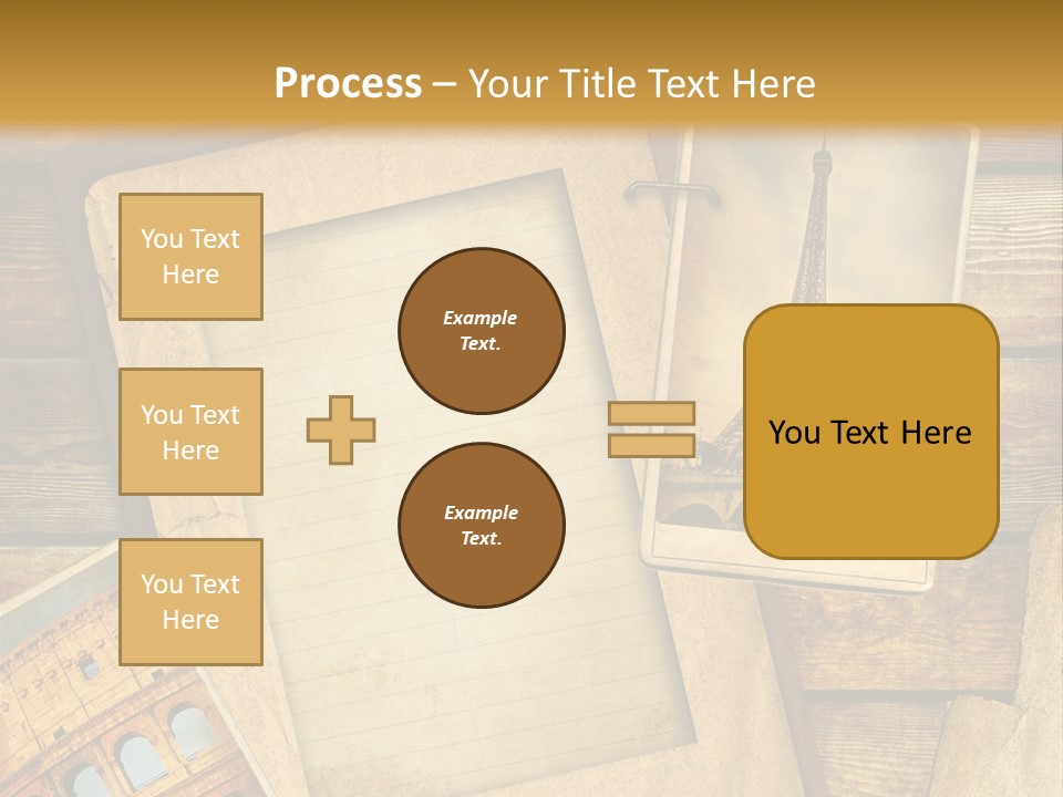Panorama Isola Piazza Dei Miracoli PowerPoint Template